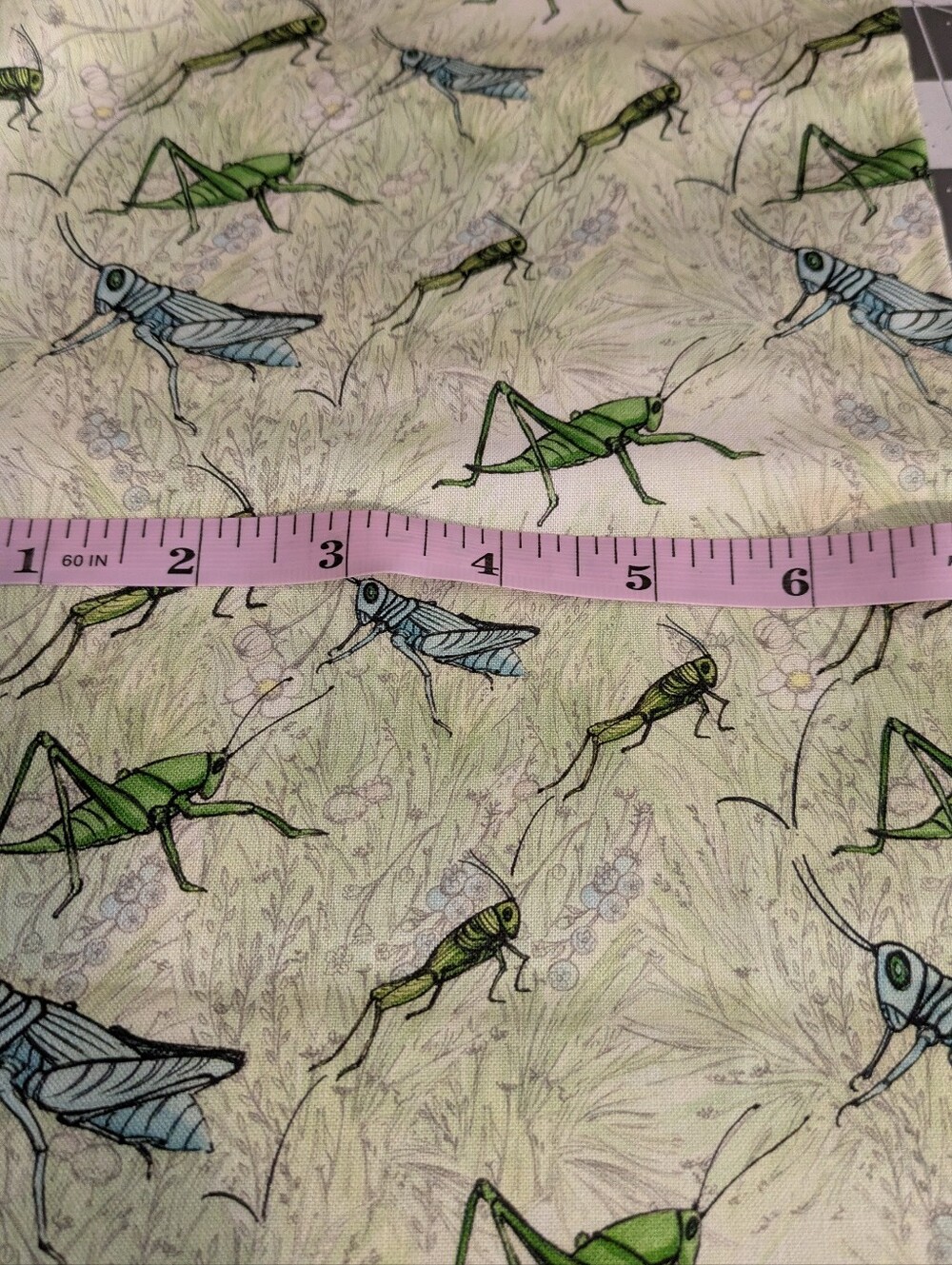 Grasshopper Cotton Fabric 2 Yard Cuts